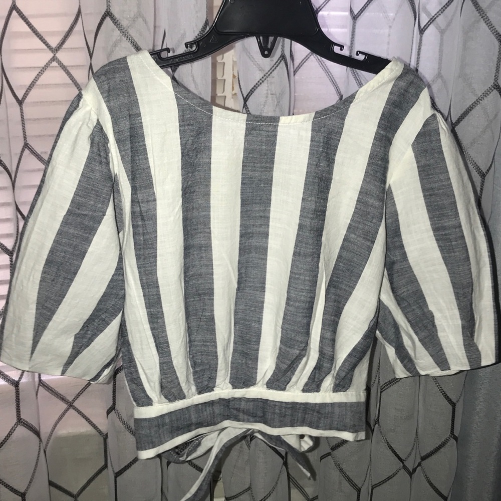 Striped croptop